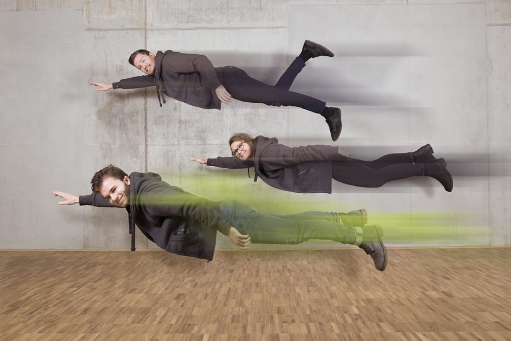 virtual7 Superhelden Pose