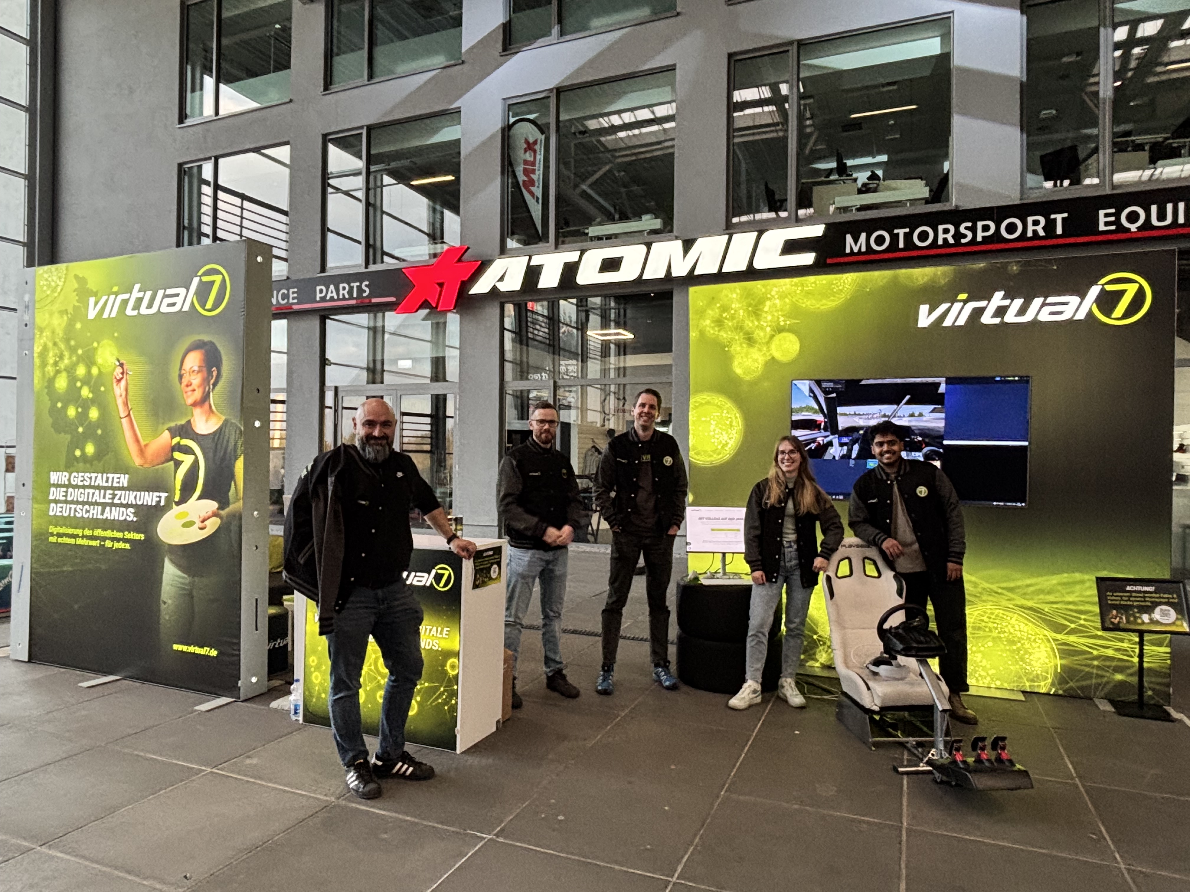 Stand der virtual7 GmbH auf der JavaLand 2025