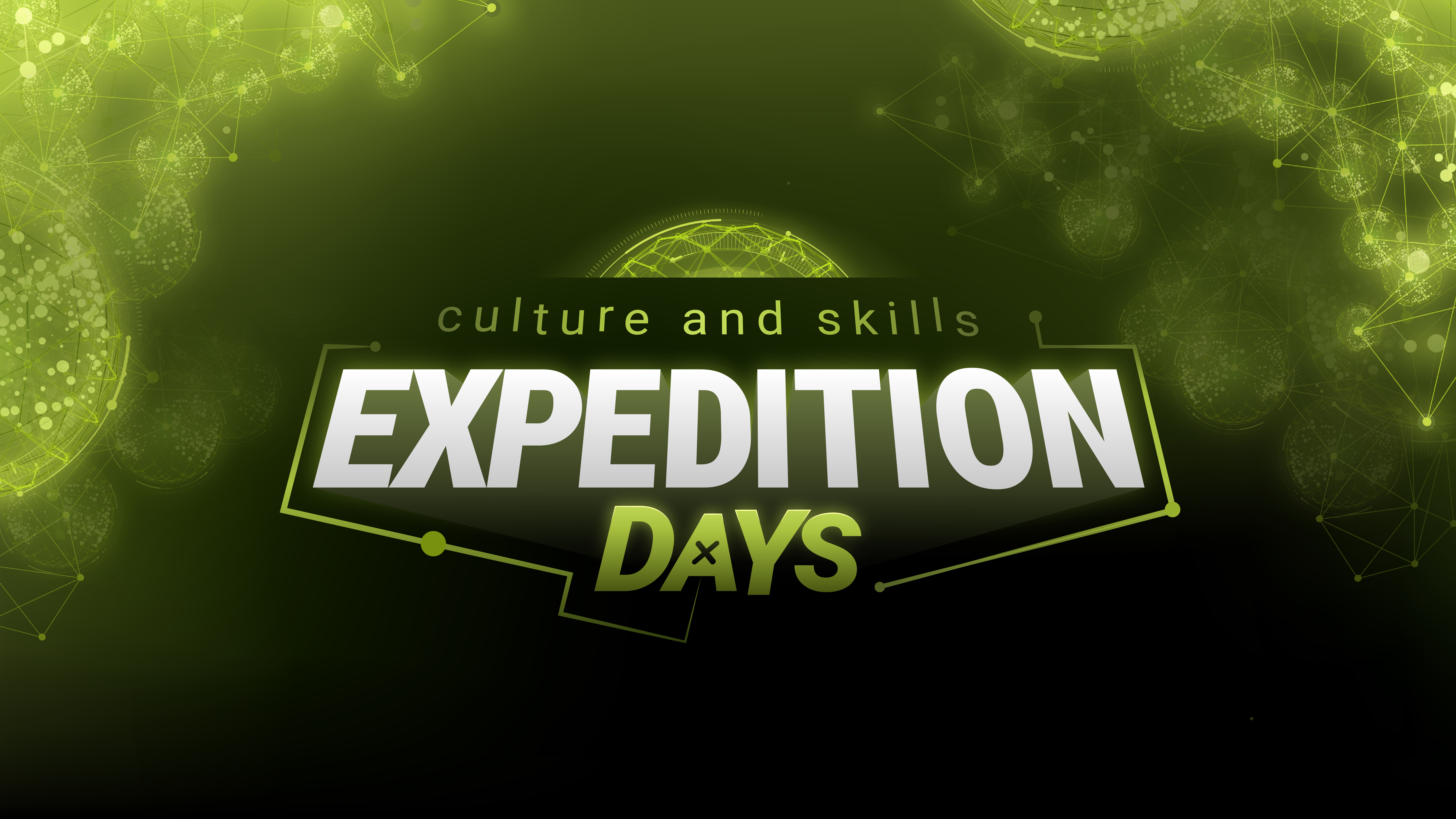 Grafik zu den virtual7 Expedition Days, einem internen Training für neue Mitarbeitende zu Kultur und Werten.